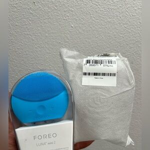 FOREO Luna Mini 2 Facial Cleansing Device AQUAMARINE brand New In Case